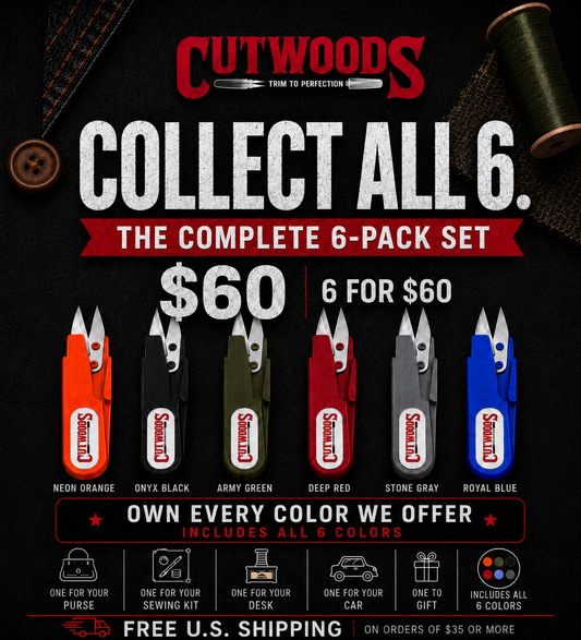 CutWoods 6-Pack — ALL SIX COLORS